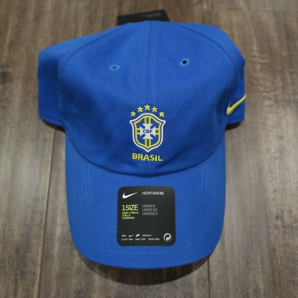 NWT Nike Brasil Ball Cap - Picture 1 of 5
